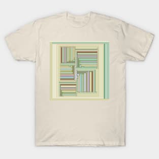 Toasted Temerity geometric graphic design T-Shirt